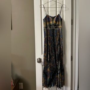 Sandro Beautiful pleated Maxi Dress